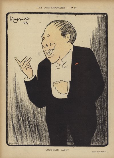 Coquelin Cadet、ルリールのイラスト 作： after Leonetto Cappiello