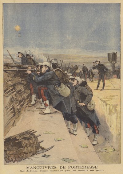 フランス軍の作戦 作： after Lionel Royer