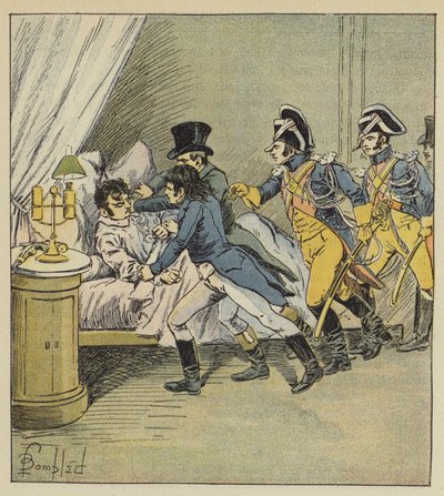 ピケグル逮捕 作： after Louis Charles Bombled