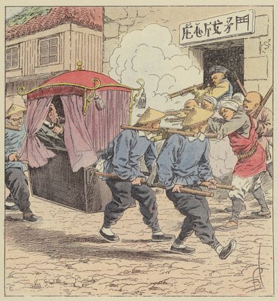 ケッテラー男爵、北京駐ドイツ大使の暗殺 作： after Louis Charles Bombled