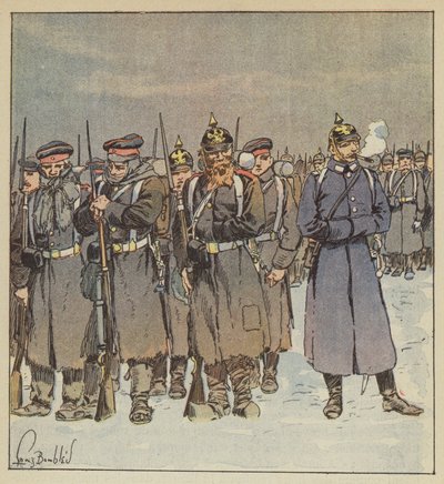 特定のプロイセン軍の剥奪 作： after Louis Charles Bombled