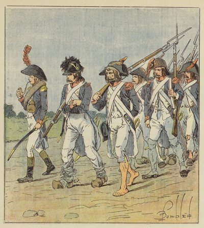 Denument de larmee dItalie 作： after Louis Charles Bombled