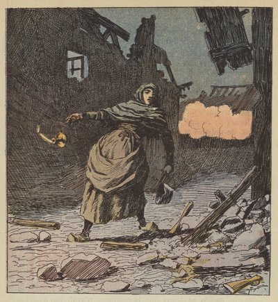 La veuve Perrochon tuee a Freteval 作： after Louis Charles Bombled