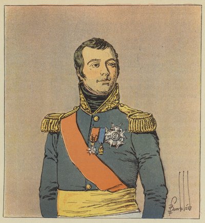 マクドナルド元帥 作： after Louis Charles Bombled