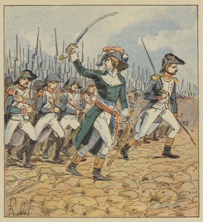 軍の人民代表 作： after Louis Charles Bombled