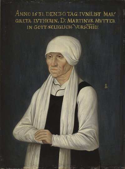 マーガレット・ルター、1700年頃 作： after Lucas Cranach the Elder