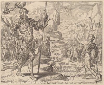 デビッド ミーティング ゴリアテ 作： after Maerten van Heemskerck