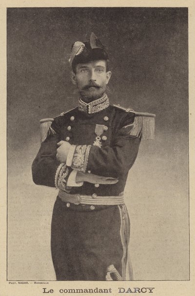 ユージーンダルシー、フランス海軍将校 作： after Nadar
