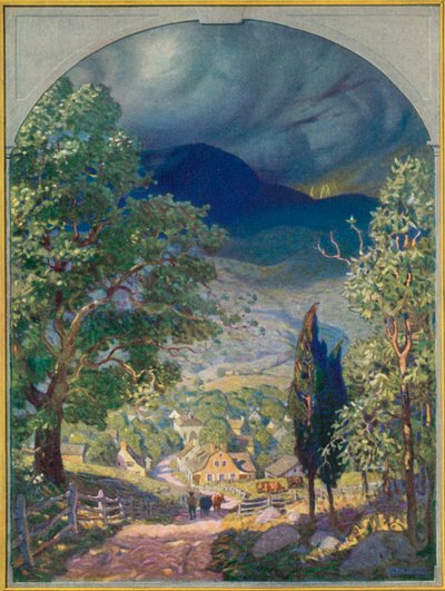 Rip Van Winkleのイラスト 作： after Newell Convers Wyeth