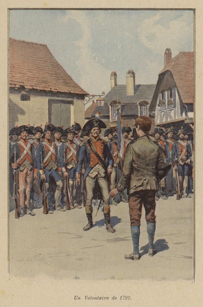 1792年のボランティア 作： after Paris