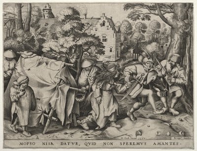 モプサスとニサの結婚式 作： after Pieter Bruegel
