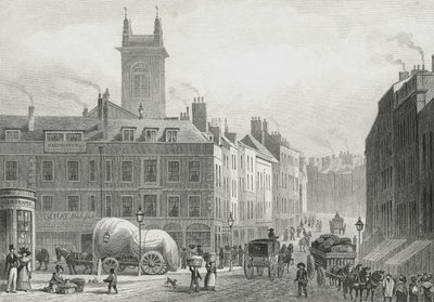 ホルボーン橋、1831 作： Thomas Hosmer after Shepherd
