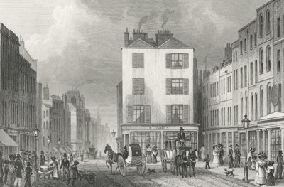 ミドルロウホルボーン、1830年 作： Thomas Hosmer after Shepherd