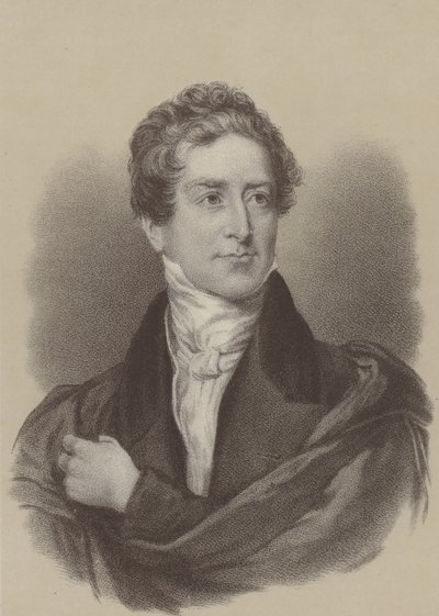 英国の首相1834-1835と1841-1846、ロバート・ピール卿 作： after Thomas Lawrence