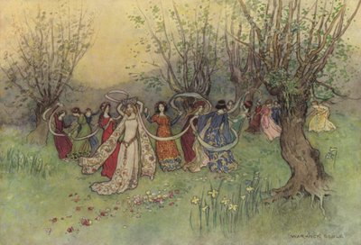 公爵夫人の本、ジェフリー・チョーサー 作： after Warwick Goble