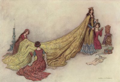 ジェフリー・チョーサー 『書記の物語』 作： after Warwick Goble
