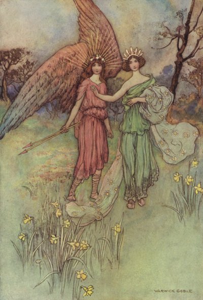 ジェフリー・チョーサー、良き女性の伝説 作： after Warwick Goble
