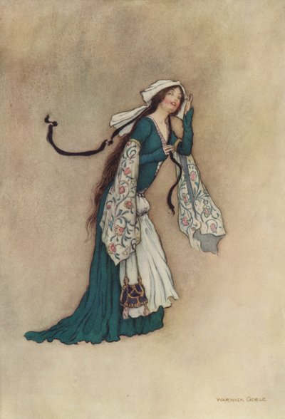 ジェフリーチョーサー、ミラーズテール 作： after Warwick Goble