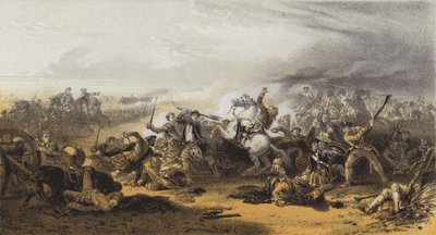 プレストンパンのフィールド、ガーディナー大佐の死（クロモリト） 作： after William Allan