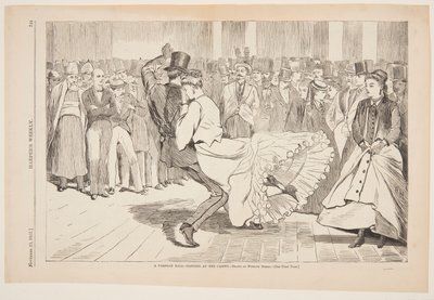 パリの舞踏会 – パリのマビーユで踊る 作： after Winslow Homer
