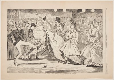 パリの舞踏会 – パリのマビーユで踊る 作： after Winslow Homer