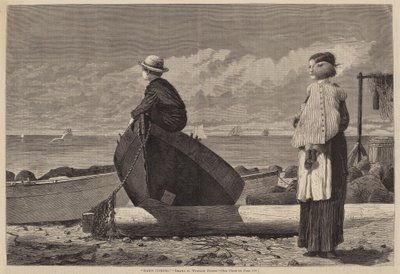 「お父さんが来る！」 作： after Winslow Homer