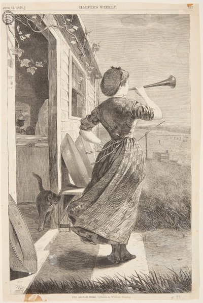 ディナーホーン 作： after Winslow Homer