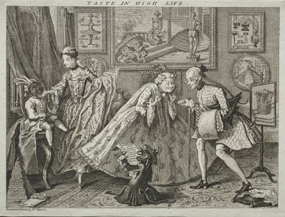 ハイライフの味 作： after a design by William Hogarth