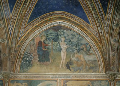動物の創造 作： also Manfredi de Battilori Bartolo di Fredi