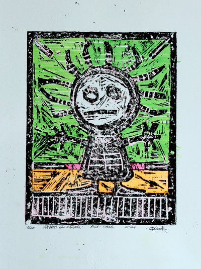  作： 