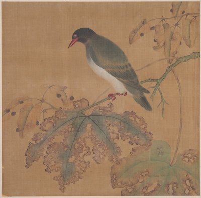 枝の上の鳥 作： 匿名