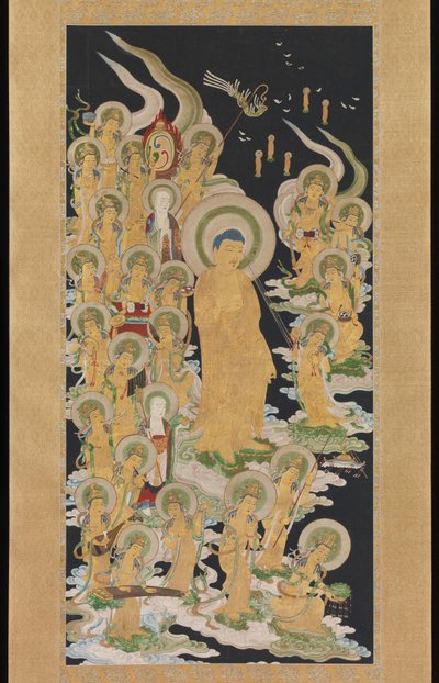 仏陀と侍者 作： 匿名