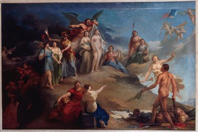 フランス語：Allégorie révolutionnaire 作： 匿名