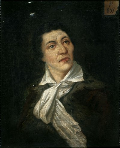 仏：ジャン＝ポール・マラ（1743-1793）の肖像、政治家・政治家 (P851) 作： 匿名