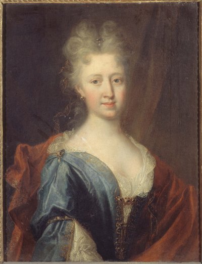 フランス語：女性の肖像 作： 匿名