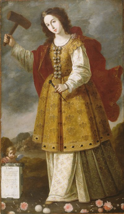 Jael、1650年頃（キャンバスに油彩） 作： attr. to Bernab de Ayala