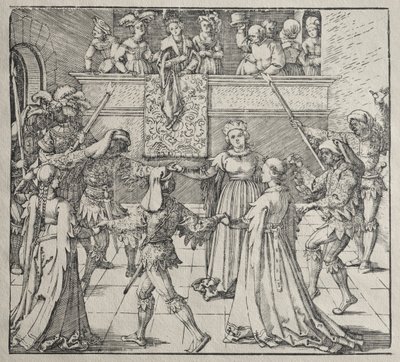 マスカレード 作： attributed to Albrecht Dürer