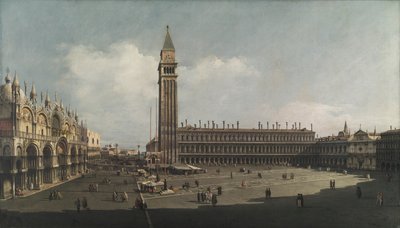ヴェネツィア サン マルコ広場 作： attributed to Bernardo Bellotto