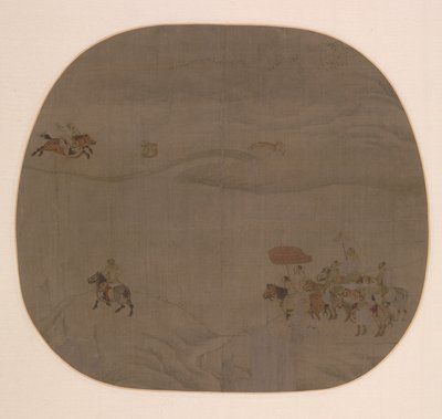 秋の狩り 作： attributed to Chen Juzhong