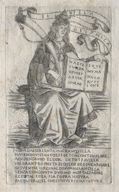 シビル: デルフィアン シビル 作： attributed to Francesco Rosselli