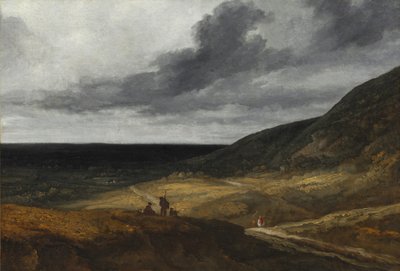 パリ近郊の風景 作： attributed to Georges Michel