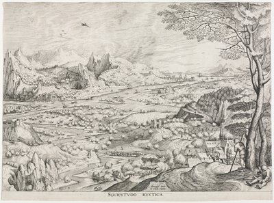 The Large Landscapes: 田舎の懇願 作： attributed to Jan van Doetechum