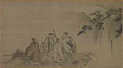 中国の賢者 作： attributed to Kano Tan’yū