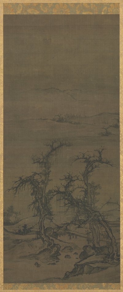 訪問時に秦を運ぶ 作： attributed to Luo Zhichuan
