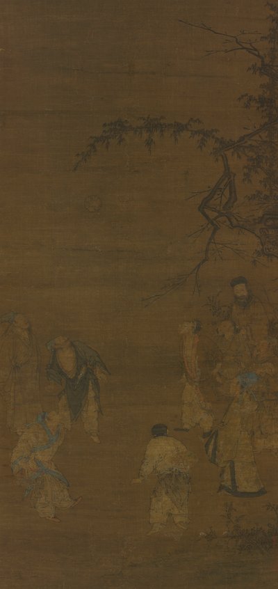 サッカー選手 作： attributed to Ma Yuan