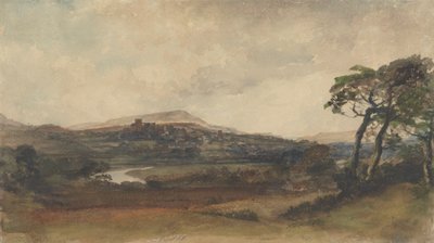 Middleham, Yorkshire 作： attributed to Peter DeWint