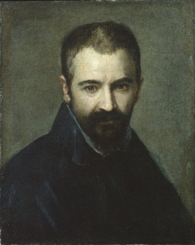 セルフポートレートの可能性 作： c.1489 1534 after Correggio