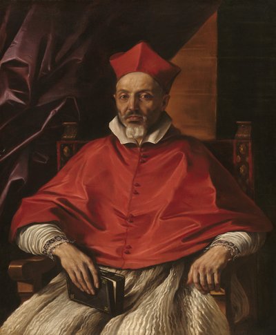 フランチェスコ・チェンニーニ枢機卿 作： called Guercino Giovanni Francesco Barbieri