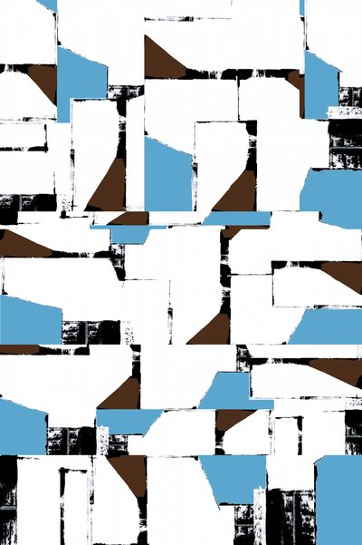 抽象幾何学コラージュ 作： cartissi