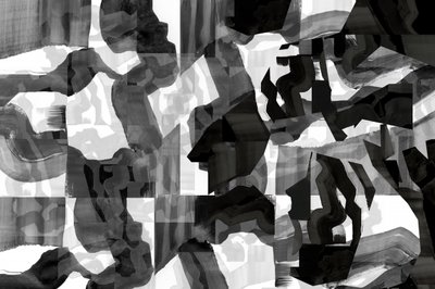 抽象的な人間の姿 作： cartissi